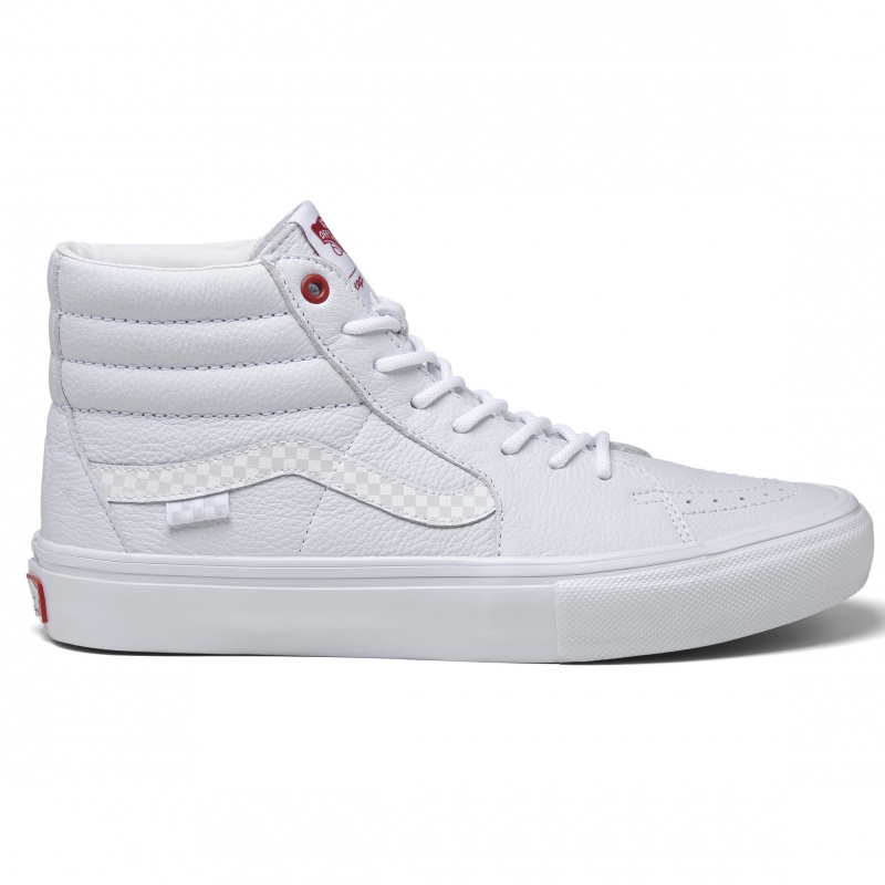 Tnis Vans Skate Sk8-Hi Xaparral Branco